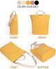 Fabricante Personalizado Literário Fresco Casual Bolsa Transversal de Ombro Bolsa de Lona Colorida Doce para Mulheres Bolsa de Lona