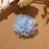 Estilo Coreano Nuevo Organza Ultra-Hada Borde Quemado Camelia DIY Pin Lateral Lazo para el Cabello Accesorio para el Cabello Broche Ropa Accesorios Florales