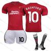 2324 Xinnman L Conjunto de Uniforme de Fútbol Red Magic No. 10 Rashford 21 Anthony 25 Sang Qiao No. 7 Ronaldo