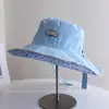 Chapéu de Pescador Patchwork Estampa de Leopardo Fashionável Reversível para Mulheres, Chapéu de Sol Dobrável Versátil Elegante de Verão