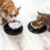 Fornecimento Exclusivo Transfronteiriço de Bandejas Redondas para Alimentação de Animais de Estimação, Tapetes Anti-Derramamento para Alimentação de Animais de Estimação, Tapetes de Silicone de Grau Alimentício para Lamber