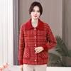 Colección Otoño/Invierno 2026: Ropa Exterior Elegante y Adelgazante para Mujeres de Mediana Edad, con Corte Relajado, Cuello Solapa y Diseño Versátil en Tallas Grandes