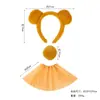 Linda Diadema de Oso Abeja Winnie the Pooh Felpa Cara de Niña Diadema para Lavado Facial Dibujos Animados Orejas de Oso Amarillo Diadema de Animal