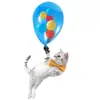 Novo Pingente Colorido de Balão Gatinho Carro Acrílico Transfronteiriço Decoração para Retrovisor de Carro