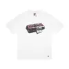 Nueva Camiseta Unisex de Manga Corta con Cuello Redondo, Lavada y Desgastada, Estilo Retro Americano, Alta Calidad, Casual, de Marca Tendencia, Colección Primavera/Verano 2026