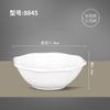 Tazón pequeño de melamina multicolor personalizado para cantina, restaurante, tazón para sopa, comercial, imitación porcelana, plástico, tazón para condimentos, tazón para arroz, tazón para agua con azúcar