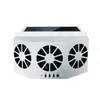 Nuevo Ventilador de Refrigeración Solar para Coche de Verano, Ventilador de Escape para Coche, Ventilador de Escape de Circulación de Aire, Ventilador de Ventilación para Coche al por Mayor
