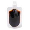Saco de Embalagem Líquida para Café Spot Café Extraído a Frio Líquido Concentrado Saco de Saída Boca de Sucção Líquida Transparente Fosco Saco para Alimentos