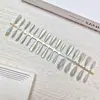 Tiras de Unha Vestíveis Eletrodepositadas Ultravioleta Olho de Gato, 30 Peças, Tiras de Unha Vestíveis Codificadas, Tiras para Atacado, Tiras de Unha Pré-Fabricadas Personalizadas