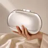 Bolsas de Lata Transfronterizas de Nuevo Estilo Europeas y Americanas, Modernas y Únicas, Adecuadas para Sociales, Eventos Nocturnos, Venta al por Mayor desde el Fabricante