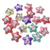 Oso Estrella Impreso Acrílico Conejo Suave Lindo Cuentas DIY Pulsera Hecha a Mano Collar Cadena de Teléfono Móvil con Cuentas Material