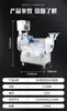 Equipamento Totalmente Automático para Corte de Vegetais para Cantinas de Fábrica, Capaz de Cubetar, Segmentar, Fatiar e Ralhar, Máquina de Corte de Vegetais de Dupla Cabeça CNC 850