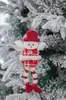 Colgante Decoración Árbol de Navidad Personalizado Muñeco de Nieve Navideño Papá Noel Muñeco Colgante Decoración de Ambiente