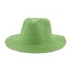Sombrero de paja de playa con protección solar de verano exportación de comercio exterior Europa y Estados Unidos fábrica de sombreros Panamá sombrero plano directo sombrero para el sol