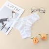 Comercio exterior cómodo bikini de encaje sexy ropa interior para damas tentación transparente tanga de cintura baja 3317