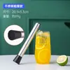 Triturador de hielo de acero inoxidable, exprimidor de jugos de frutas, machacador mezclador de bar, machacador de jugo de limón, martillo de hielo para cócteles