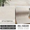 Revestimento de Azulejo de Pedra Macia Travertino Romano Painel Decorativo de Parede Externa Travertino Âmbar Imitação de Pedra Pele de Travertino Flexível de PU