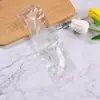 Cuchillo Desechable para Pastel con Superficie Escarchada Dentada, Mango de Plástico, Cortador de Postres, Frutas y Pasteles, Cubiertos Empaquetados Individualmente