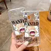 Funda de Teléfono Fina Transparente de una Pieza para Hombre Nika Luffy Cuarta Marcha Adecuada para iPhone 15/16 Pro Funda Suave