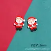 Papai Noel de desenho animado rena diy cola de creme pacote de material para capa de celular acessórios de cabelo feitos à mão acessórios de resina