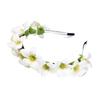 Exportación de diadema con corona para niños, simulación de orquídea pequeña, diadema para niños, accesorios para el cabello de alto rendimiento, tocado escénico, adornos fotográficos