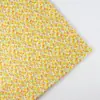Tecido Liso Estilo Ins com Estampa Floral Fresca Tecido para DIY Artesanal Roupa de Cama Cortina Forro Floral