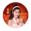 Estrela popular Yu Shuxin emblema yum folha de flandres emblema campus artesanato fornecimento Yu 77-114