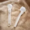 Cuchara para Café de Nuevo Producto Transfronteriza, Cuchara Deslizante Creativa para Café con Mango Extendido, Gran Capacidad, Cuchara Redonda a Prueba de Fugas para Café