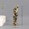 Latón Retro Antiguo Ocho Inmortales sobre el Mar Adorno Pequeño para el Hogar Decoración Escritorio de Oficina Mascota de Té Adornos Piezas de Juguete de Mano