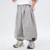 Pantalones de Otoño para Niños 2025 Estilo Nuevo para Niños Mayores, Pantalones Largos Deportivos para Niños, Pantalones de Punto Jogger Holgados de Pierna Ancha, Modernos
