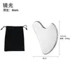Raspador Gua Sha de Aço Inoxidável 304 Ferramenta de Beleza Facial Bastão Raspador para Massagem nos Olhos Raspador Universal para Massagem Facial em Todo o Corpo
