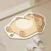 Alfombra de Piso para Baño Linda de Dibujos Animados, Alfombra Absorbente Antideslizante de Lodo Diatomeas, Felpudo Decorativo de Baño con Animales Lindos, Dropshipping