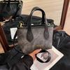 Bolsos de Mano Pequeños Texturizados Modernos y Versátiles para Mujer 2024 Nuevo Estilo Retro Bolso Cubo Cruzado al Hombro Estilo Vintage