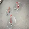 Vigilancia de Nuevos Productos Transfronteriza Película Templada Forma Redonda Diámetro 23 mm - 46 mm Aluminio de Alta Calidad Borde Curvo 2.5D Película Templada de Alta Definición