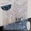 Accesorios para Uñas con Diamantes Redondos Pequeños de Fondo Plano Ilusión de Aurora Clara de Hielo Pedrería de Vidrio Diamante Suelto Ss4 Accesorios de Diamante Abanico Rey