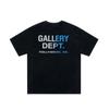 22SS Marca de moda transfronteriza estadounidense GALLERY DEPT Camiseta de manga corta con letras vintage lavadas Camiseta de manga corta de calle principal para hombres y mujeres