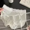 Estilo Pastel Hilo de Hielo Sin Costuras Anti-Exposición Calzoncillos tipo Boxer para Mujer, Cobertura Total, No se Enrollan, Ultradelgados, Venta al por Mayor