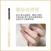 Kit de Canetas para Unhas Estilo Japonês Haste de Âmbar Transparente Caneta de Puxar Cabeça Redonda Caneta de Fototerapia Caneta de Varredura Pincel de Unhas Loja de Unhas