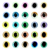 Joias para Olhos de Cristal Pedra do Tempo Adesivos de Vidro Meia Esfera Olho de Coelho Olho de Cobra Imitação Olhos de Vidro Globos Oculares