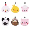 Parches de Tela Bordados al por Mayor Bordados por Computadora de Dibujos Animados Búho Lindo Animal Pequeño Parches Decorativos para Ropa Parches de Parche