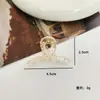 Mini Presilha Fofa de 4,5cm Garra para Cabelo Meio Preso Transparente Popular Presilha Lateral para Franja Pequena Presilha de Tubarão