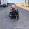 Máquina de corte de piso de concreto totalmente automática a diesel, máquina de corte de dentes de estrada, controle remoto de esteiras