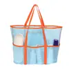 Bolsa de Tocador Portátil, Bolsa Grande de Playa y Natación, Bolsa de Malla para Almacenamiento Fitness, Bolsa Portátil de Viaje para Traje de Baño