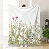 Manta de franela engrosada de dibujos animados para siesta en la oficina, manta para aire acondicionado, funda de manta para sofá, manta de verano DIY, venta al por mayor