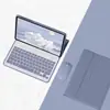 Ipadair11(M2/3) Teclado Bluetooth Inalámbrico con Funda de Cuero para Air 4 / 5-10.9 pulgadas Set de Teclado y Ratón con Funda de Cuero