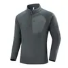 Moda Casual para Hombre Otoño/Invierno 2026 Versátil Top Forrado de Polar, Chaqueta de Polar de Marca Moderna, Sudadera