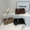 2024 nuevo verano estilo coreano moda textura simple casual color liso cadena axila bolso pequeño cuadrado