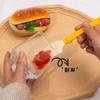 Mini Raspador de Silicone para Molho Assar Multifuncional Raspador Macio Faca Pá Cozinha Espátula de Creme Bolo Raspador Pequeno