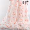 Tela de gasa georgette estampada 75D estilo bohemio para puesto de arena vestido de verano con falda amplia vestido maxi súper etéreo