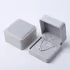 Caja de Terciopelo para Joyería, Caja para Anillos, Caja de Terciopelo para Pendientes, Caja de Empaque, Caja de Empaque para Joyería de Pulseras y Collares, Caja de Joyería